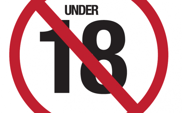 No Gambling under 18