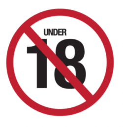 No Gambling under 18