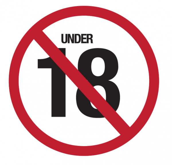 No Gambling under 18